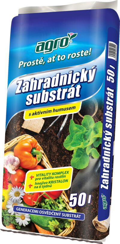 AGRO Substrát záhradnícky 50L