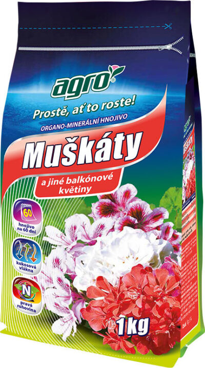 AGRO OM Granulované na muškáty 1kg