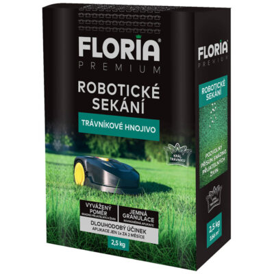 FLORIA Trávn.hnojivo na robot.kos.2,5kg