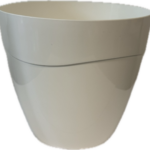 Kvetináč Bryza 18 biela