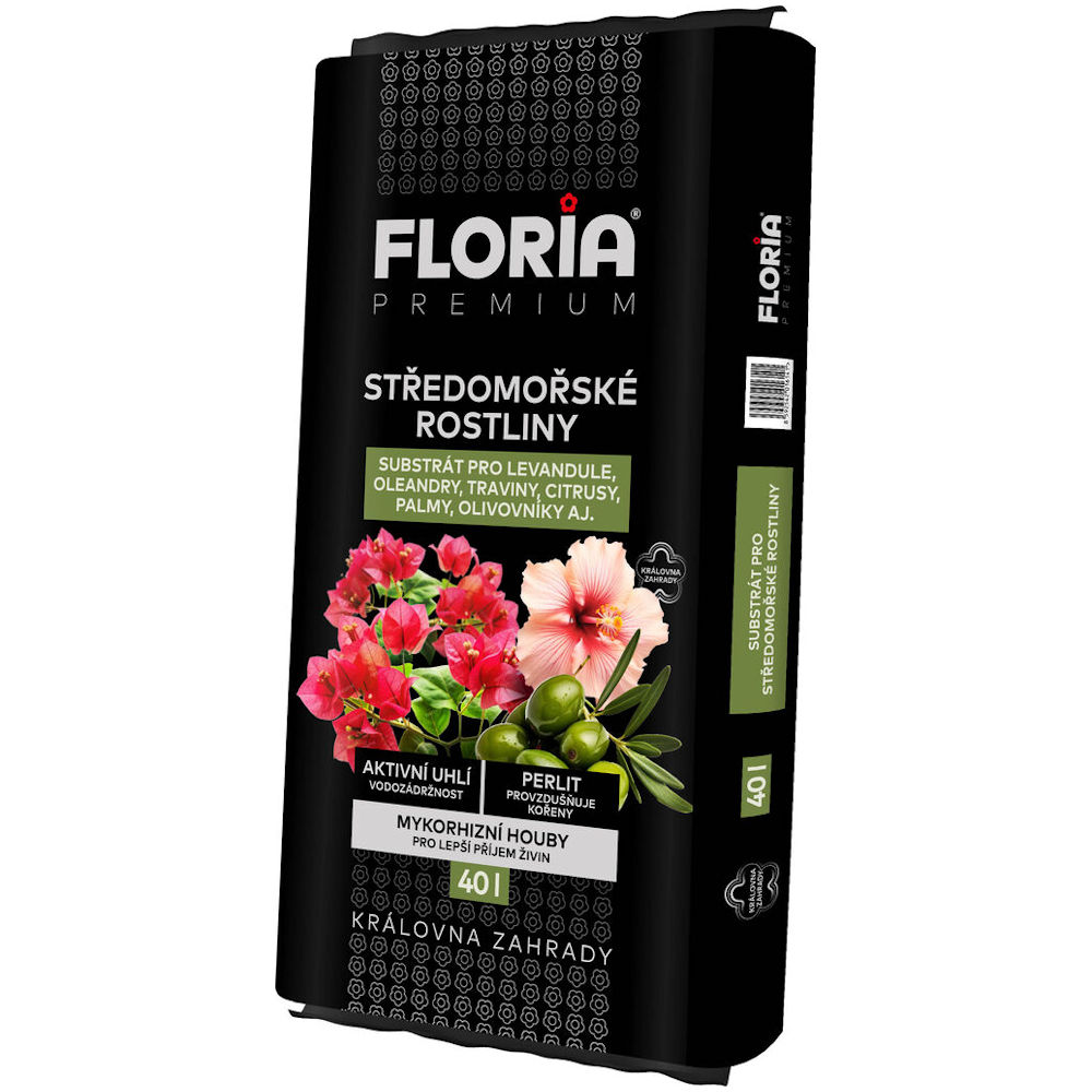 fl-0100-0025-040 stred FLORIA Sub. na stredomorské rastliny 40L – Obrázok 1