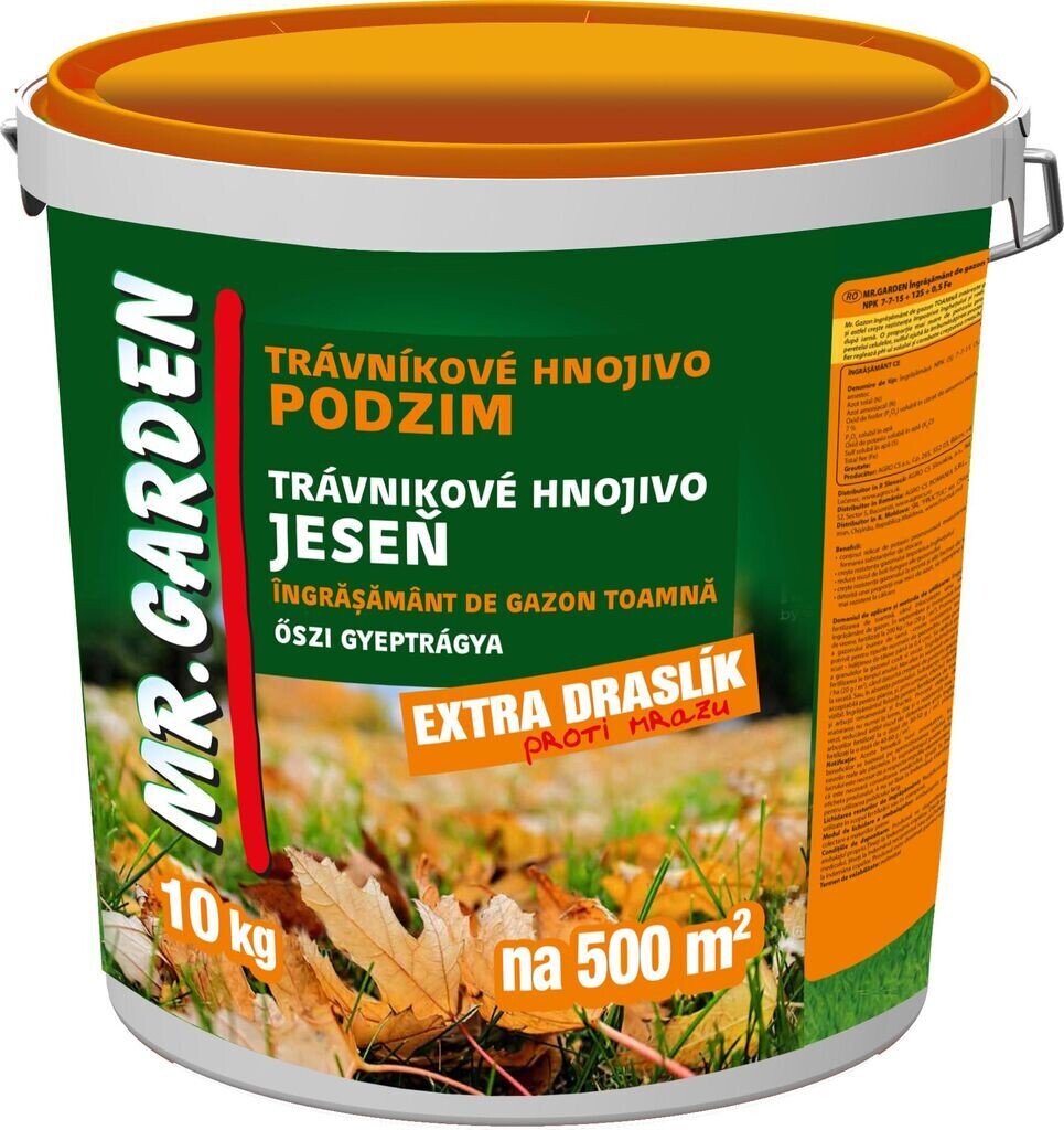 mr garden jesen MR.Garden Hnoj.na trávnik jeseň 10kg – Obrázok 1